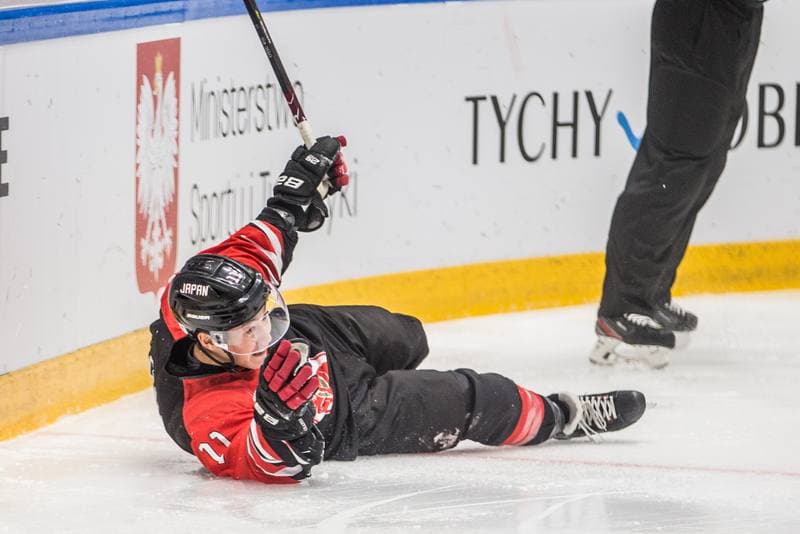 Ice Hockey. World Championship Division 1 Group B. Japan - Estonia. 28.04.2022