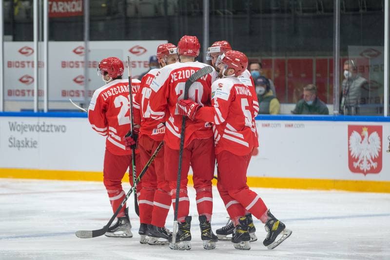 Ice Hockey. World Championship Division 1 Group B. Serbia - Poland. 29.04.2022