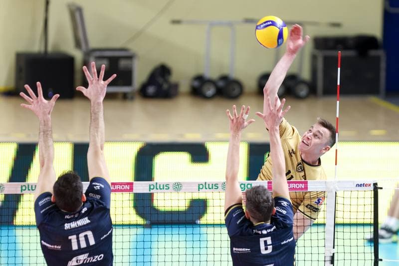 Volleyball. PlusLiga. GKS Katowice - Projekt Warszawa. 19.01.2024