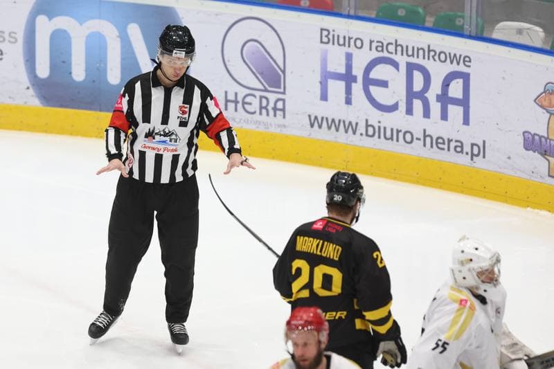 Ice Hockey. Tauron Hokej Liga. Zaglebie Sosnowiec - GKS Katowice. 21.01.2024