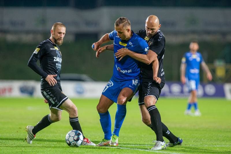 Football. Fortuna I Liga. Zaglebie Sosnowiec - Stomil Olsztyn. 14.05.2022