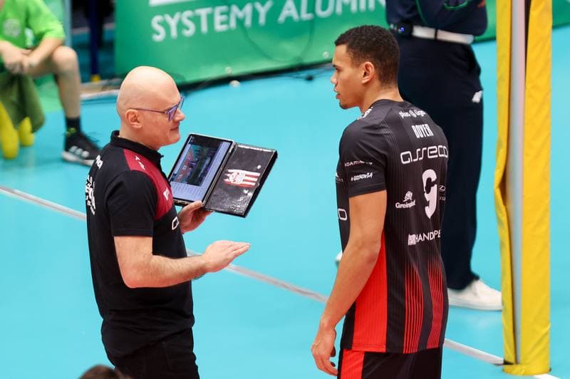 Volleyball. PlusLiga. Aluron CMC Warta Zawiercie - Asseco Resovia Rzeszow. 25.01.2024
