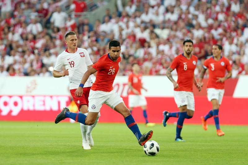Football. International Friendly. Poland - Chile. 08.06.2018