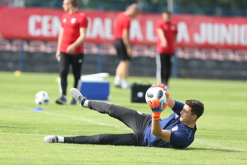 Football. Piast Gliwice. Training. 14.06.2018