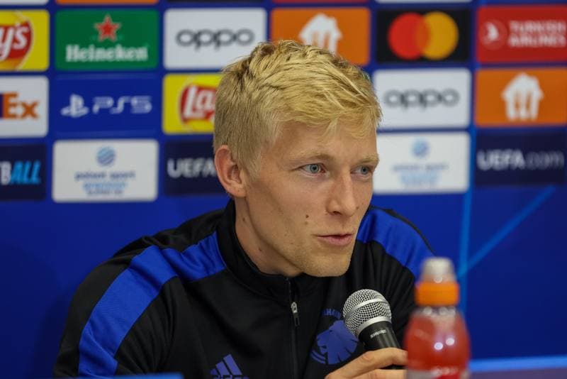 Football. FC Copenhagen. Press Conference. 21.08.2023