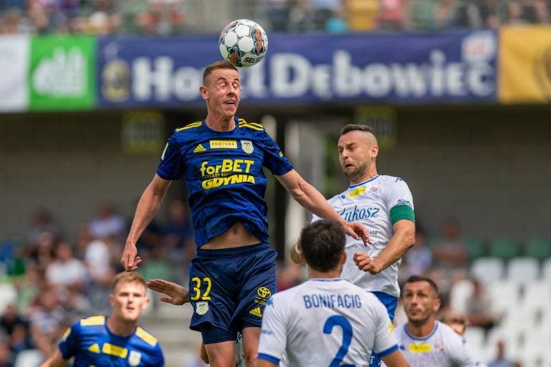 Football. Fortuna I Liga. Podbeskidzie Bielsko-Biala - Arka Gdynia. 17.07.2022