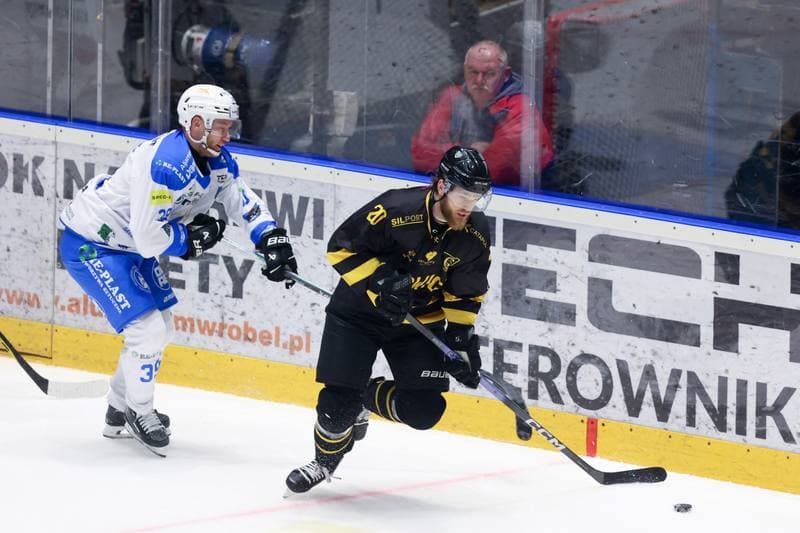 Ice Hockey. Tauron Hokej Liga. Re-Plast Unia Oswiecim - GKS Katowice. 01.02.2024