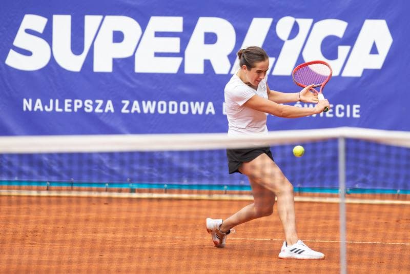 Tennis. Lotto SuperLiga. KT Kubala Ustron - Park Tenisowy Olimpia Poznan. 07.08.2022