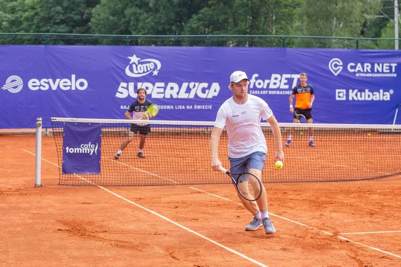 Tennis. Lotto SuperLiga. KT Kubala Ustron - Park Tenisowy Olimpia Poznan. 07.08.2022