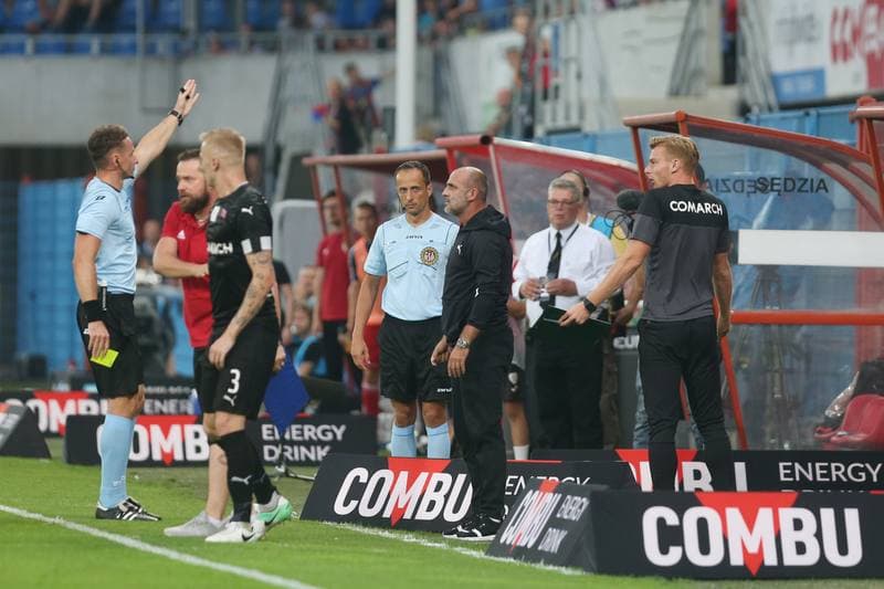 Football. Lotto Ekstraklasa. Piast Gliwice - Cracovia Krakow. 24.08.2018