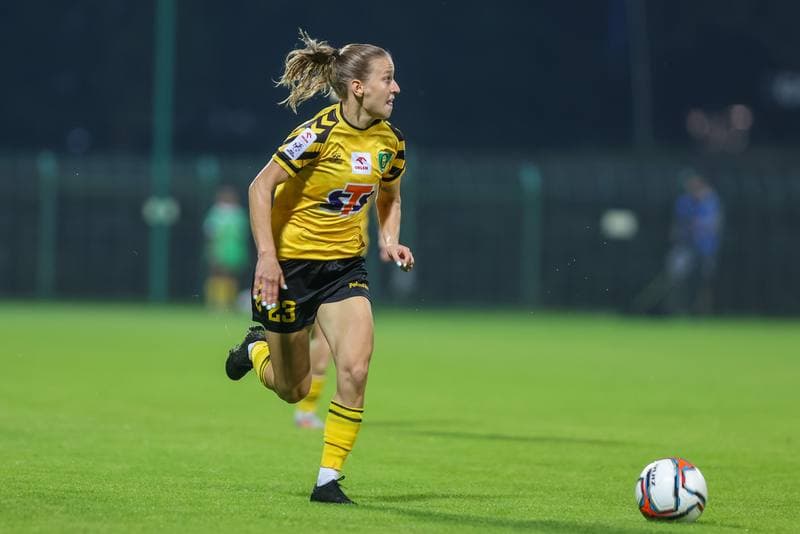 Football. UEFA Women's Champions League. GKS Katowice - RSC Anderlecht. 06.09.2023