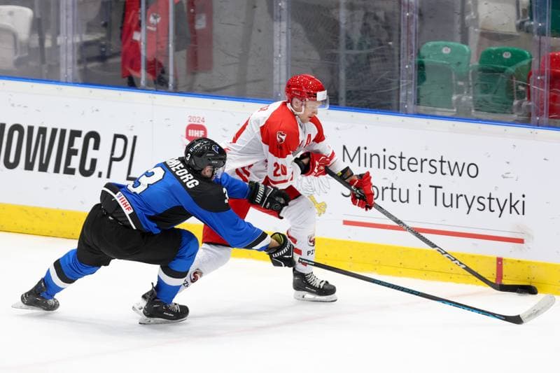 Ice Hockey. Men's Olympic Ice Hockey Qualifiers. Poland - Estonia. 08.02.2024