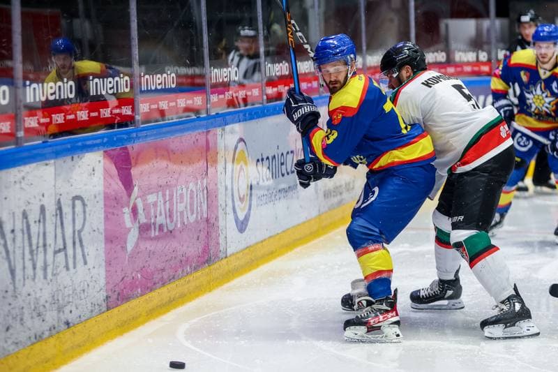 Ice Hockey. Tauron Hokej Liga. GKS Tychy - PZU Podhale Nowy Targ. 08.09.2023