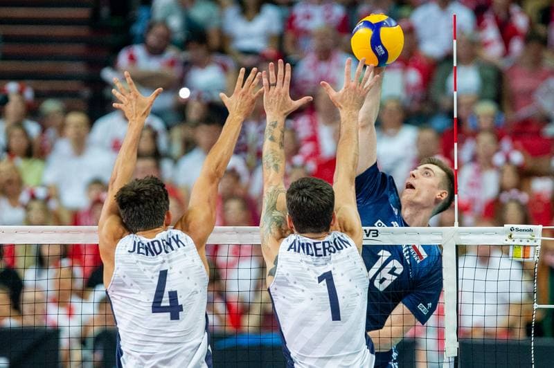Volleyball. FIVB Men's World Championship. Poland - USA. 30.08.2022