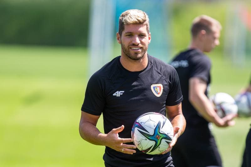 Football. Piast Gliwice. Training. 15.06.2022