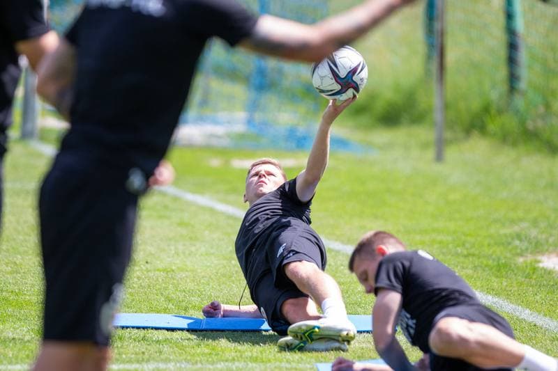Football. Piast Gliwice. Training. 15.06.2022