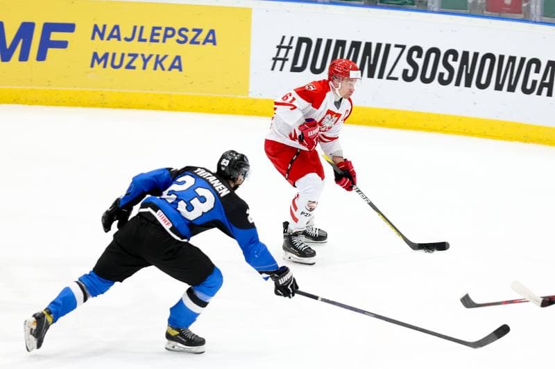 Ice Hockey. Men's Olympic Ice Hockey Qualifiers. Poland - Estonia. 08.02.2024