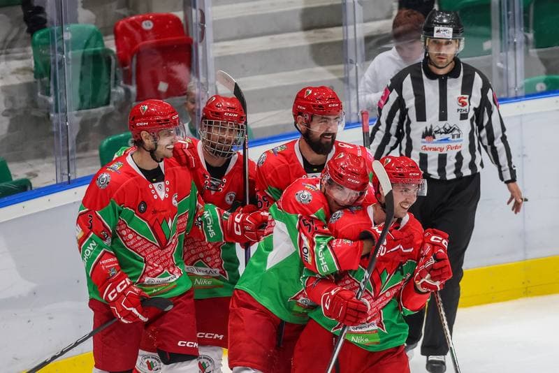 Ice Hockey. Tauron Hokej Liga. Zaglebie Sosnowiec - Marma Ciarko STS Sanok. 17.09.2023