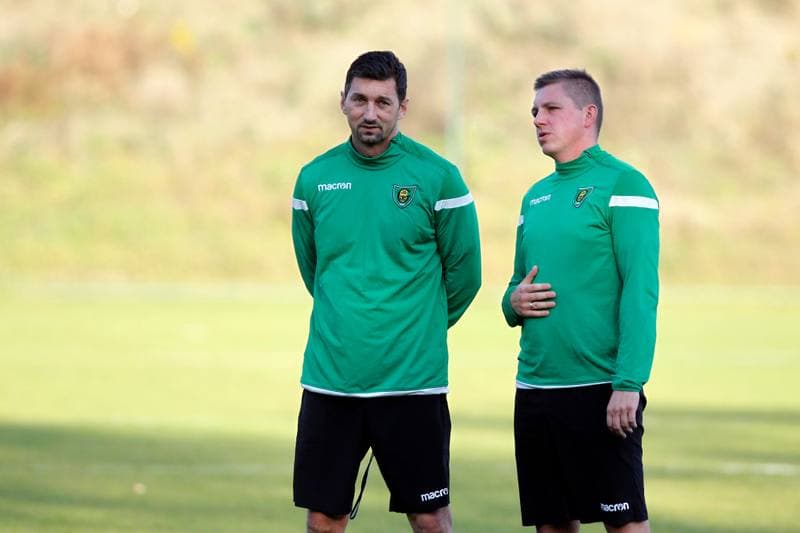 Football. GKS Katowice. Training. 15.10.2018