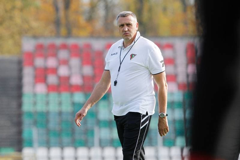 Football. Zaglebie Sosnowiec. Training. 16.10.2018