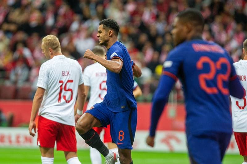 Football. UEFA Nations League. Poland - Netherlands. 22.09.2022