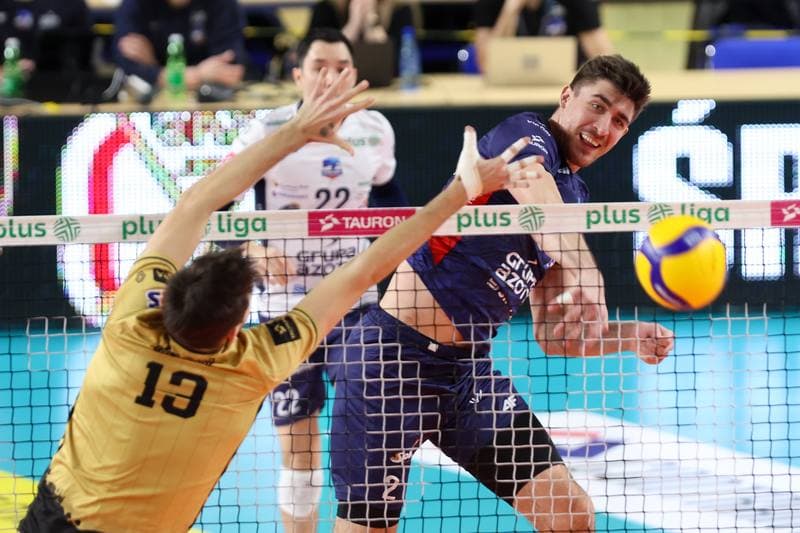 Volleyball. PlusLiga. GKS Katowice - Grupa Azoty ZAKSA Kedzierzyn-Kozle. 10.02.2024