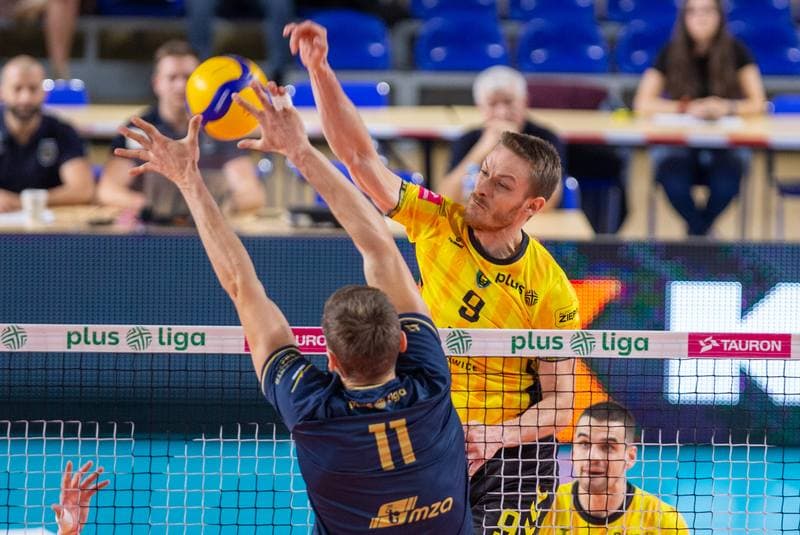Volleyball. PlusLiga. GKS Katowice - Projekt Warszawa. 04.10.2022