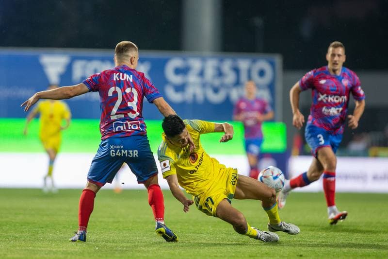 Football. UEFA Conference League. Rakow Czestochowa - FK Astana. 21.07.2022