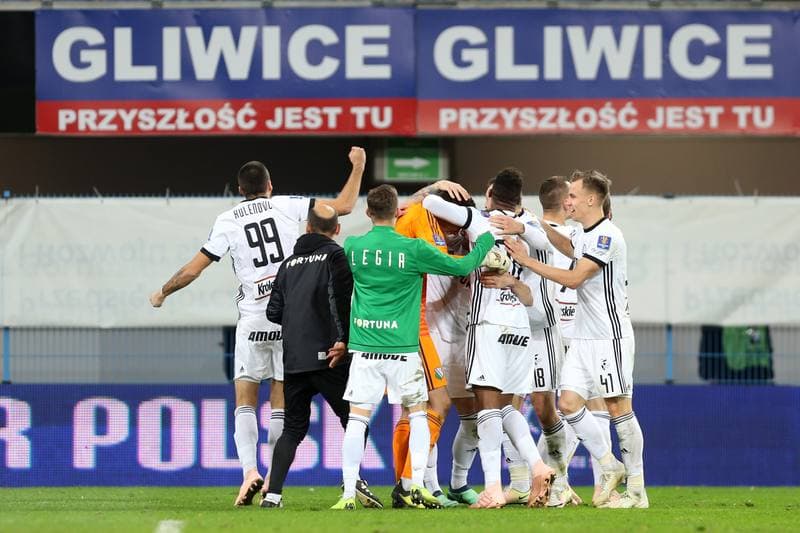 Football. Polish Cup. Piast Gliwice - Legia Warsaw. 30.10.2018