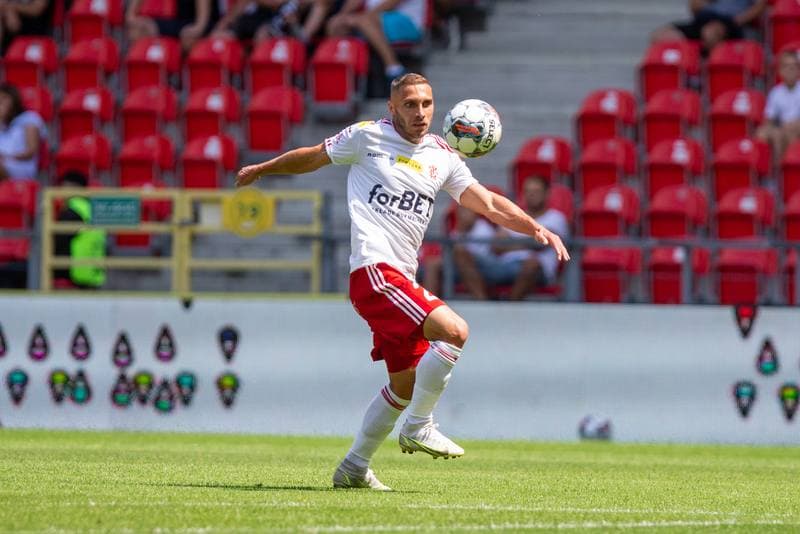 Football. Fortuna I Liga. GKS Tychy - LKS Lodz. 24.07.2022