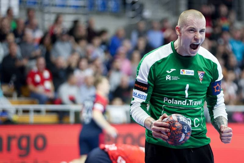 Handball. EHF European League. Gornik Zabrze - Rhein-Neckar Lowen. 13.02.2024