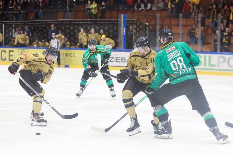 Ice Hockey. Tauron Hokej Liga. GKS Katowice - JKH GKS Jastrzebie. 14.02.2024