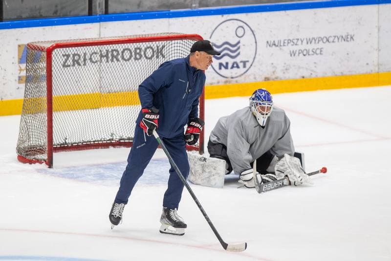 Ice Hockey. GKS Tychy. Training. 26.07.2022