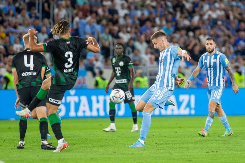 Football. UEFA Champions League. Slovan Bratislava - Ferencvaros. 27.07.2022