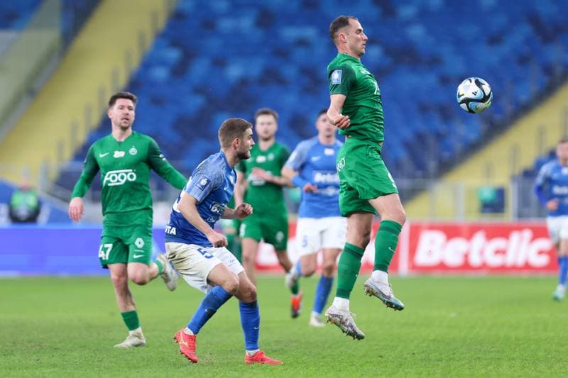 Football. PKO BP Ekstraklasa. Ruch Chorzow - Warta Poznan. 17.02.2024