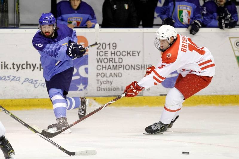 Ice Hockey. U20 World Championship Division 1B. Poland - Italy. 09.12.2018