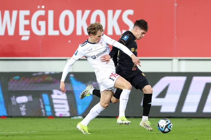 Football. PKO BP Ekstraklasa. Gornik Zabrze - Korona Kielce. 19.02.2024