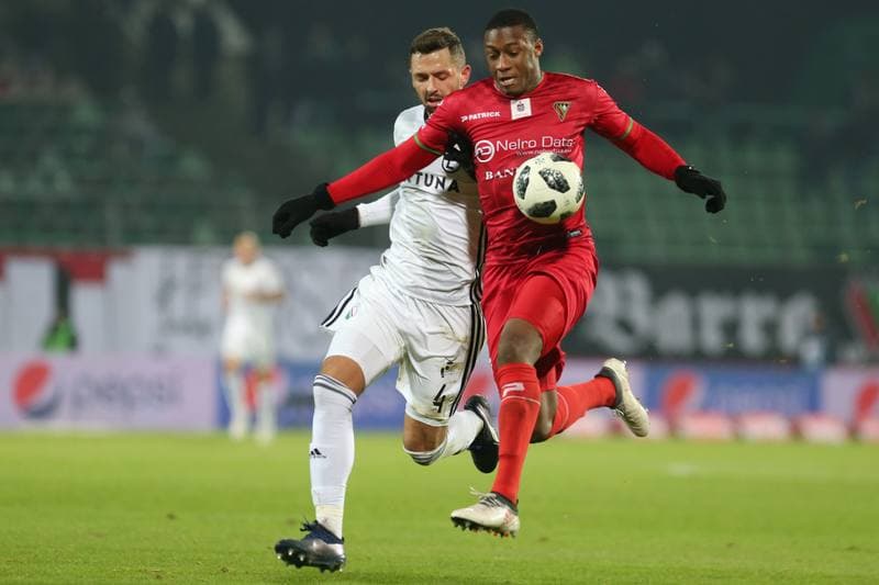 Football. Lotto Ekstraklasa. Zaglebie Sosnowiec - Legia Warsaw. 20.12.2018