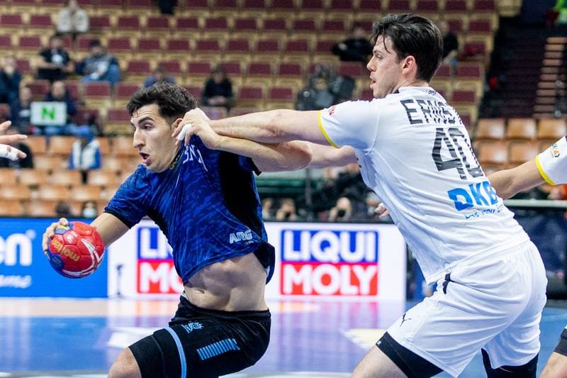 Handball. IHF World Championship. Argentina - Germany. 19.01.2023