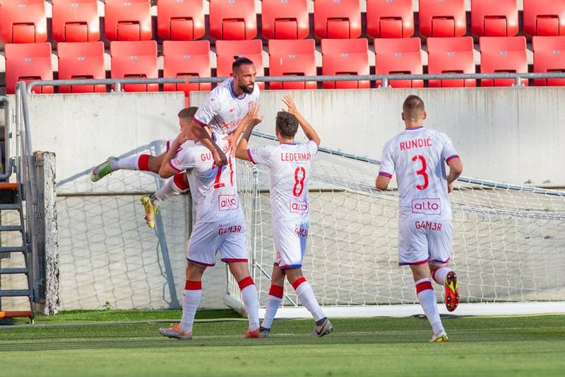 Football. UEFA Conference League. Spartak Trnava - Rakow Czestochowa. 04.08.2022