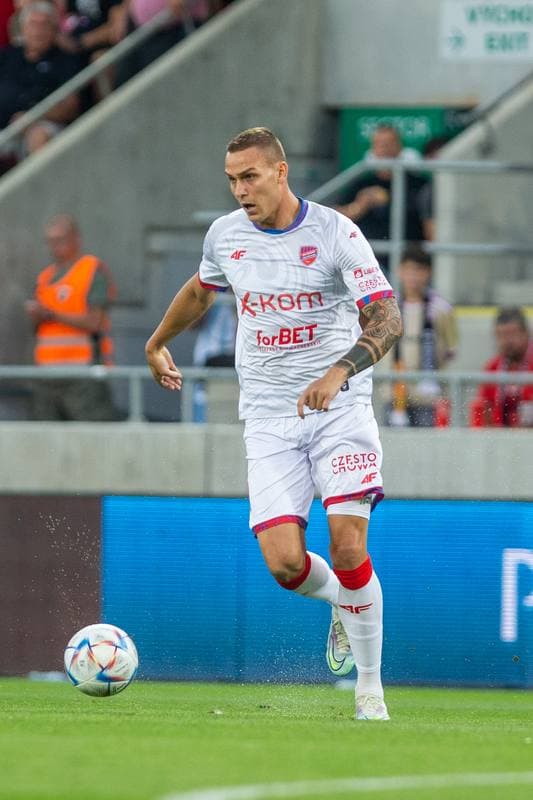 Football. UEFA Conference League. Spartak Trnava - Rakow Czestochowa. 04.08.2022