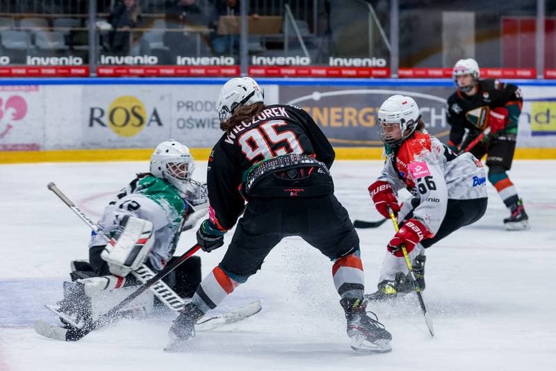 Ice Hockey. Tauron Liga. Atomowki GKS Tychy - Kojotki Naprzod Janow. 29.10.2023