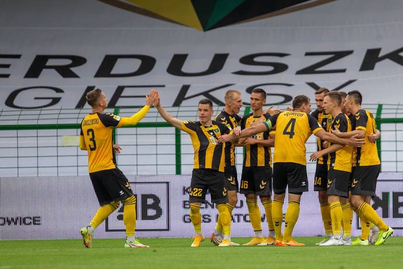 Football. Fortuna I Liga. GKS Katowice - Zaglebie Sosnowiec. 06.08.2022