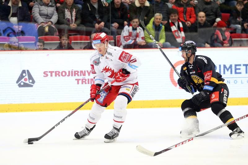 Ice Hockey. Tipsport Extraliga. Ocelari Trinec - HC Verva Litvinov. 06.01.2019