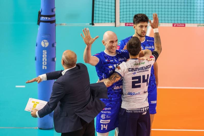 Volleyball. PlusLiga. GKS Katowice - Slepsk Malow Suwalki. 30.10.2023