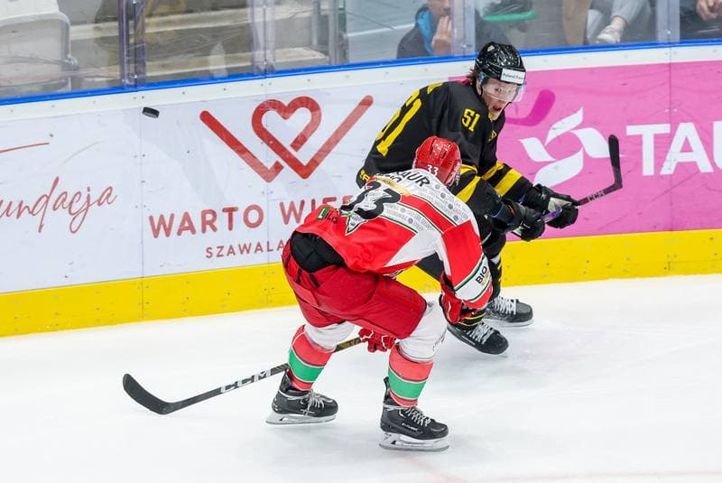 Ice Hockey. Tauron Hokej Liga. Zaglebie Sosnowiec - GKS Katowice. 03.11.2023