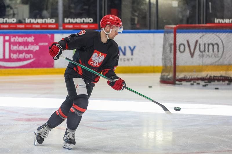 Ice Hockey. Poland national team. Training. 10.04.2023