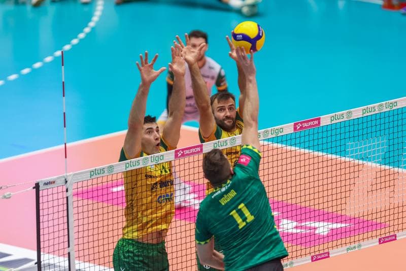 Volleyball. PlusLiga. Aluron CMC Warta Zawiercie - GKS Katowice. 05.11.2023