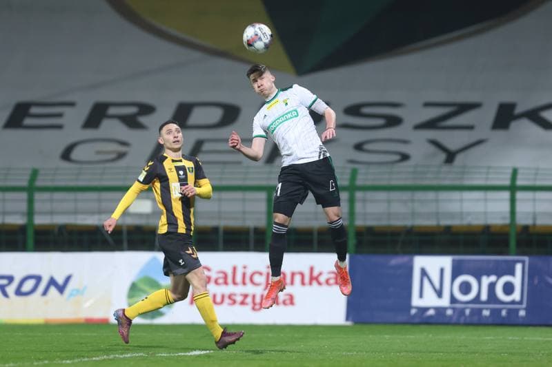 Football. Fortuna I Liga. GKS Katowice - Gornik Leczna. 15.04.2023