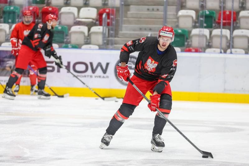 Ice Hockey. Poland national team. Training. 06.11.2023
